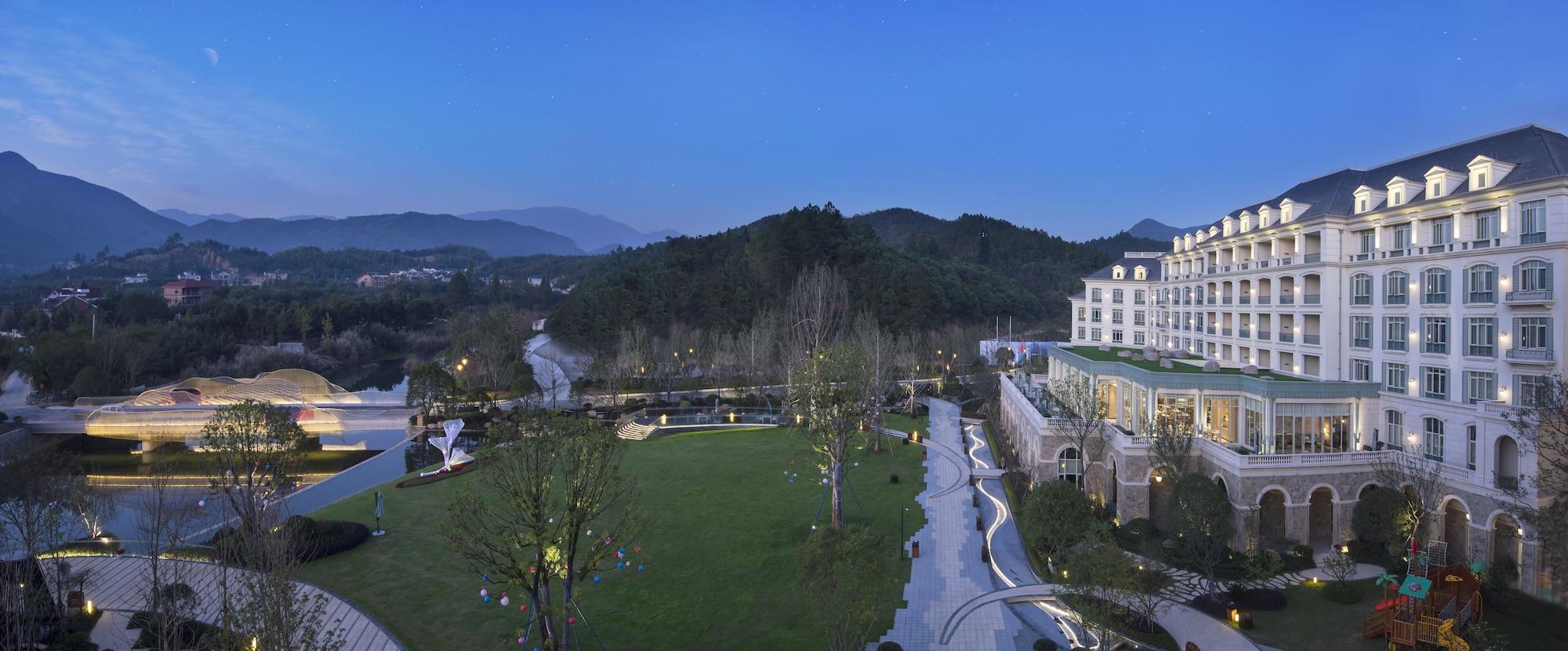 Hilton Garden Inn Hangzhou Lu'Niao อันจี๋ ภายนอก รูปภาพ
