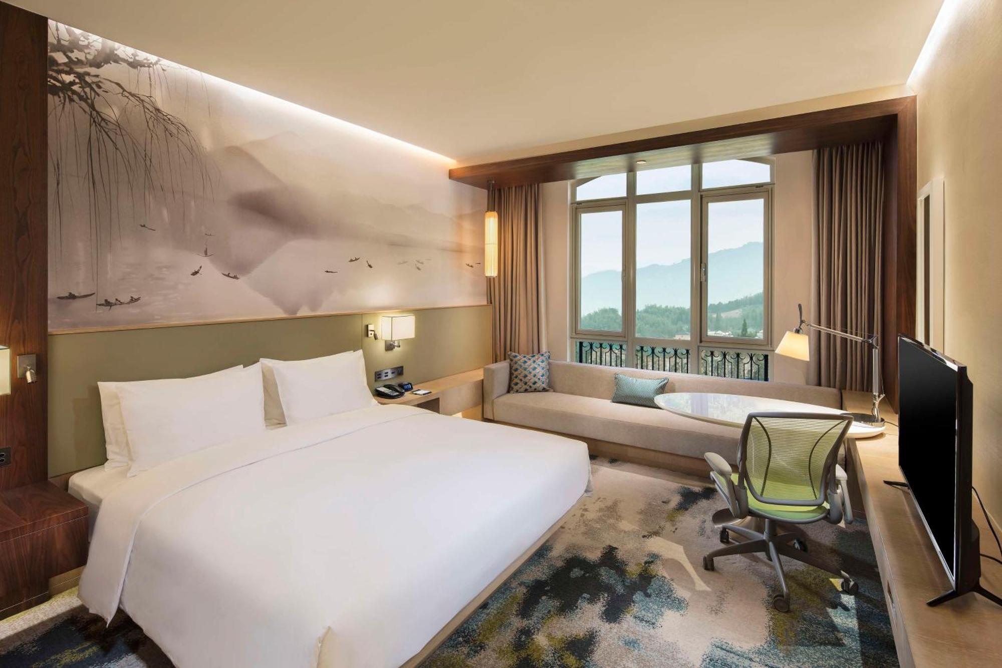 Hilton Garden Inn Hangzhou Lu'Niao อันจี๋ ภายนอก รูปภาพ