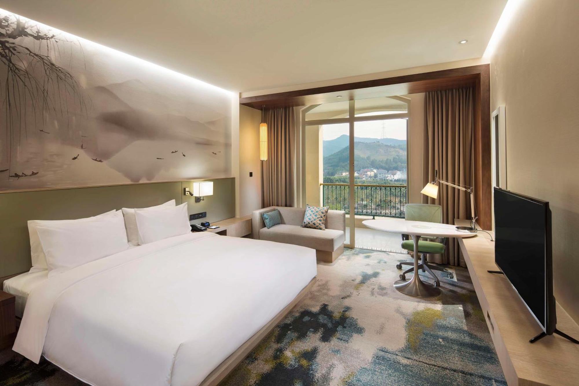 Hilton Garden Inn Hangzhou Lu'Niao อันจี๋ ภายนอก รูปภาพ