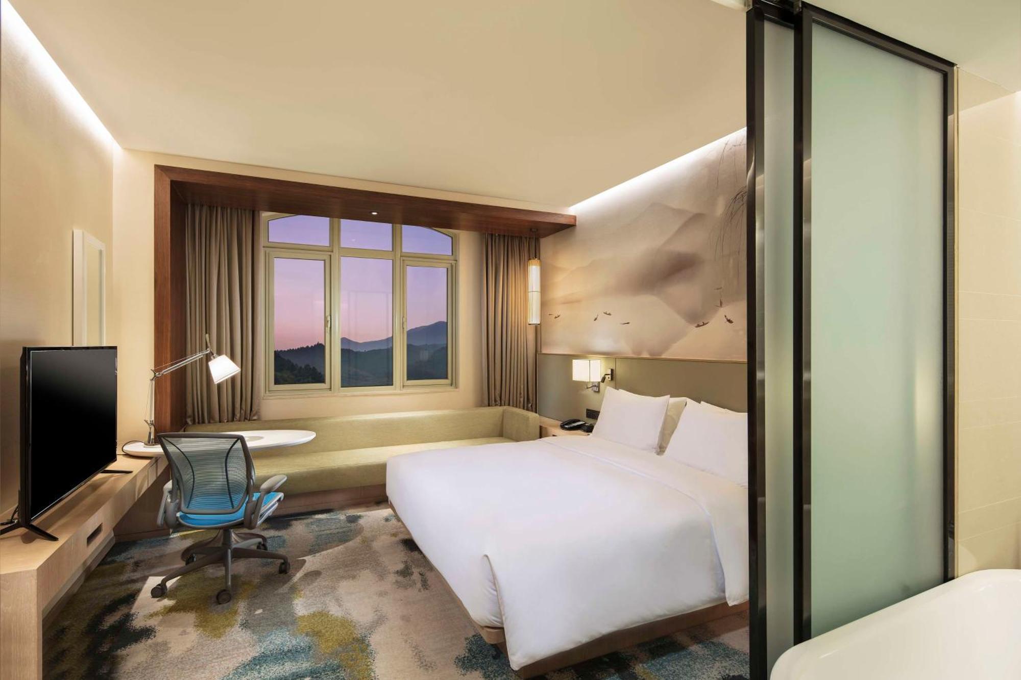 Hilton Garden Inn Hangzhou Lu'Niao อันจี๋ ภายนอก รูปภาพ