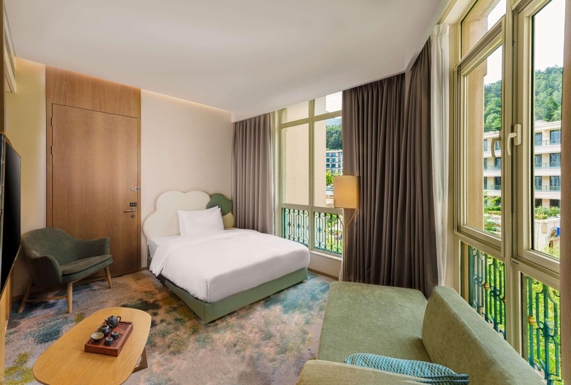 Hilton Garden Inn Hangzhou Lu'Niao อันจี๋ ภายนอก รูปภาพ